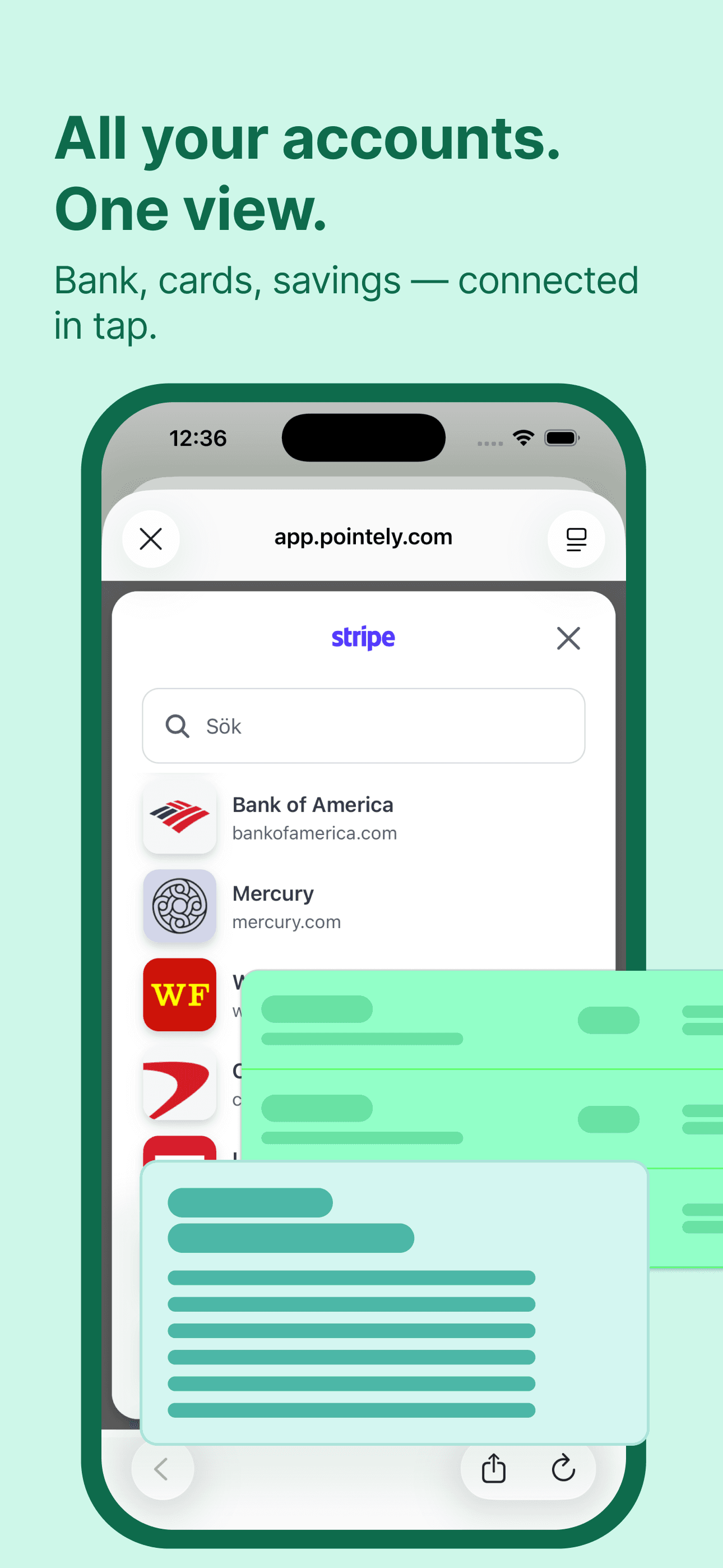 Fin subscription tracking screen